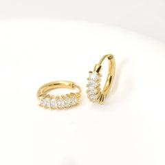 Boucles d'oreilles : Or jaune