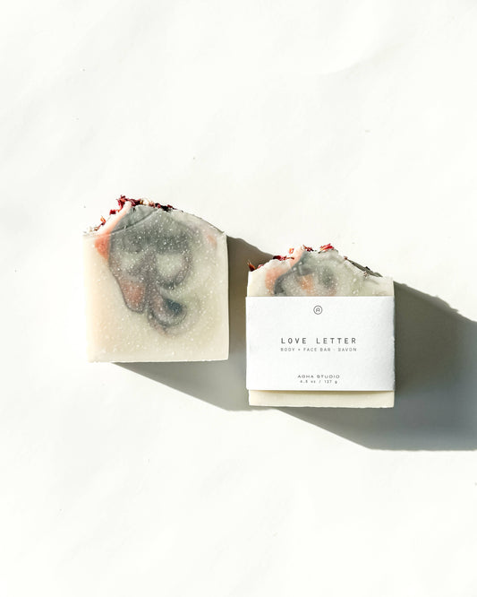 Corps + Barre Visage Lettre d'Amour