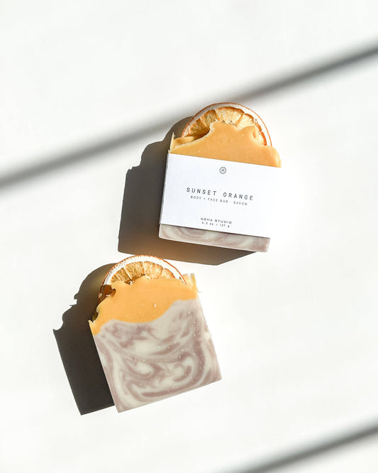 Barre pour le corps et le visage Sunset Orange