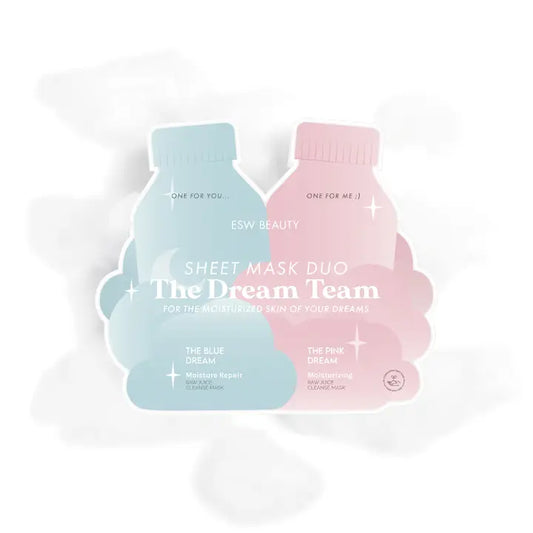 Duo de masques en tissu - The Dream Team
