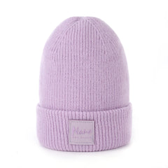 Tuque en tricot - Lavande
