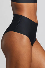 Culotte taille haute No-Show - Noir