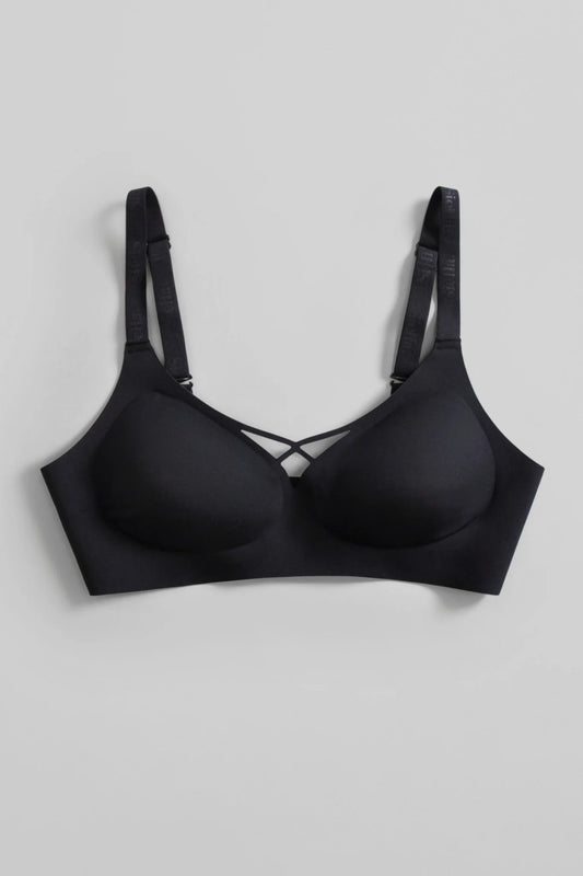 Soutien-gorge en V No-Show - Noir