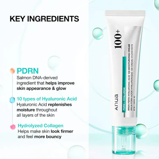ANUA crème hydratante pdrn acide hyaluronique