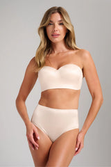 Culotte Satin Lisse - Champagne