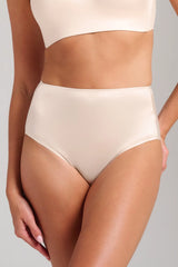 Culotte Satin Lisse - Champagne