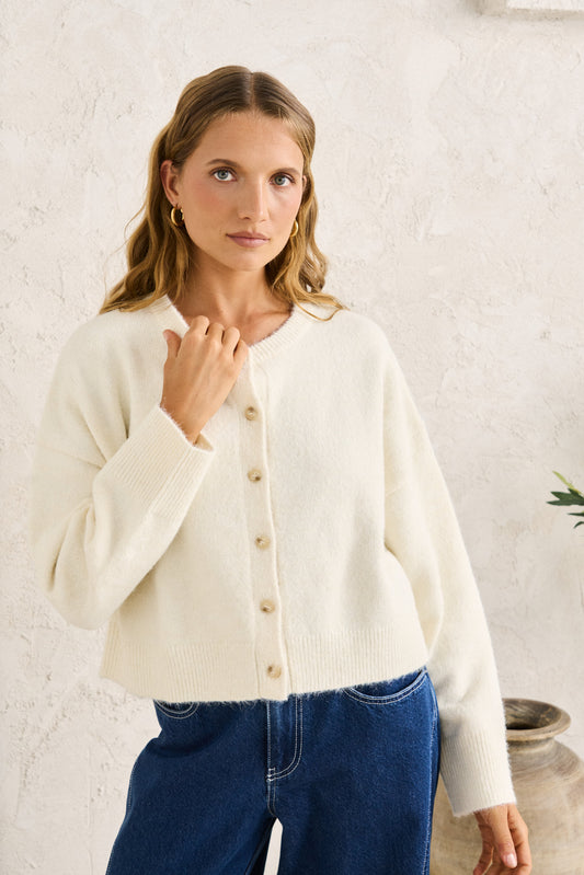 Cardigan Estelle - Crème