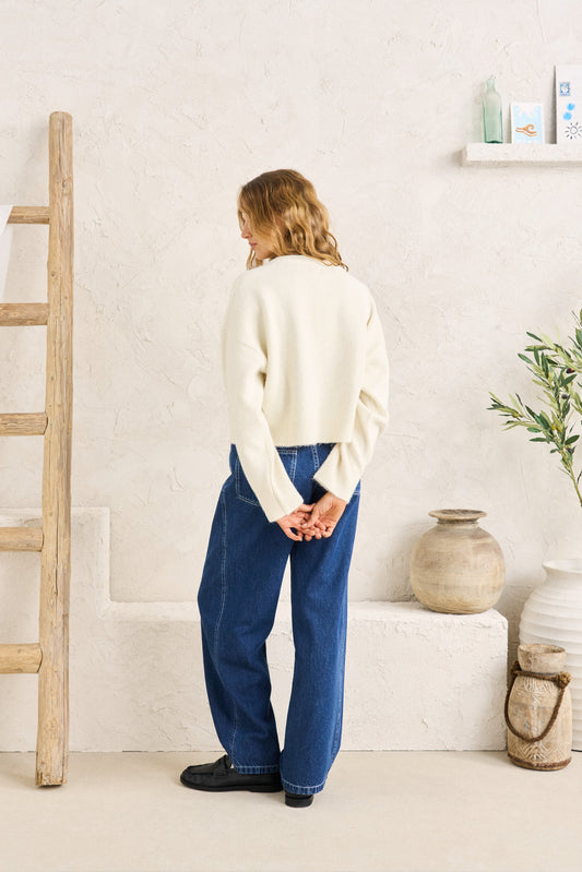 Cardigan Estelle - Crème