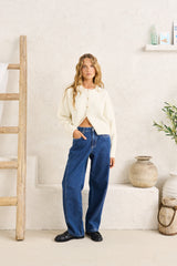 Cardigan Estelle - Crème