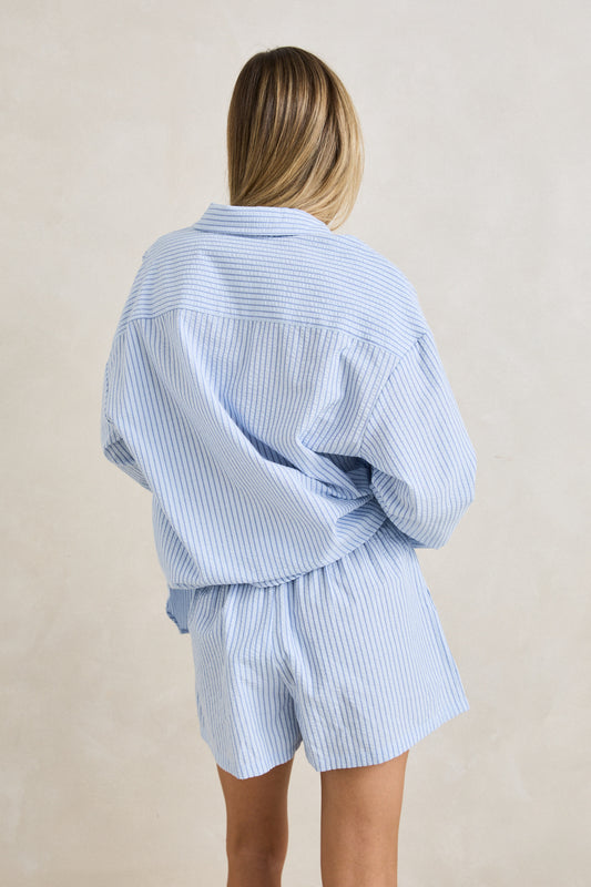 Short Stripe blue