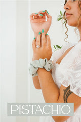 Chouchou en satin summer